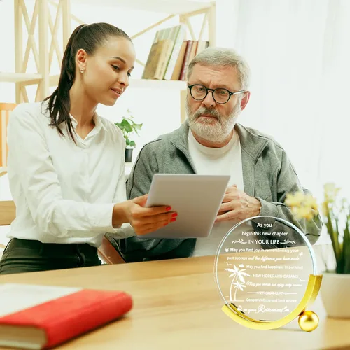 Vista 7 de YWHL Regalos de jubilación para mujeres/hombres, los mejores regalos de jubilación para profesores, compañeros de trabajo, jefe, enfermera, recuerdo