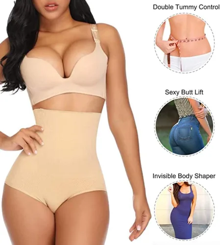 Vista 4 de 102C Shaper Panty - Cincher de cintura alta para mujer con control de abdomen