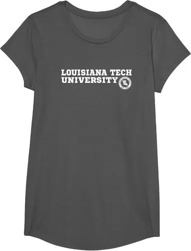 Vista 14 de Camiseta Louisiana Tech Bulldogs Block Text