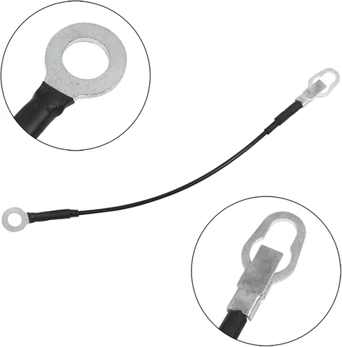 Vista 4 de X AUTOHAUX Cables de soporte para elevador de portón trasero de camión para Ford para Ranger 1993-2001 2003 2004 2006 2007 2008 2 piezas