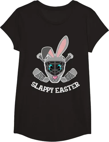Vista 3 de Máscara de hockey de Pascua para caza, conejo, huevo Negro
