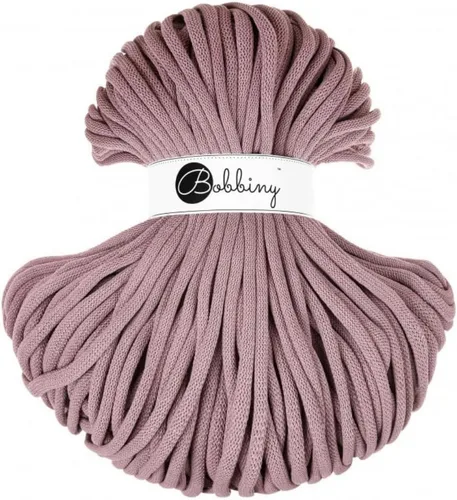 Vista 2 de Bobbiny - Cordón trenzado de macramé jumbo de 9 mm (color aloe), 108 yardas/330 pies