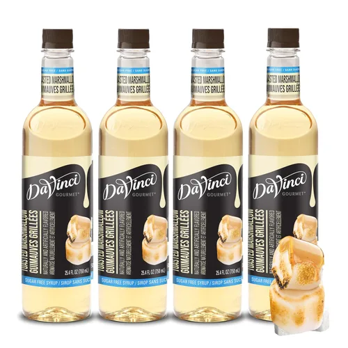 Vista 17 de DaVinci Gourmet - Jarabe de nueces de macadamia sin azúcar, 25.4 onzas líquidas (paquete de 4)
