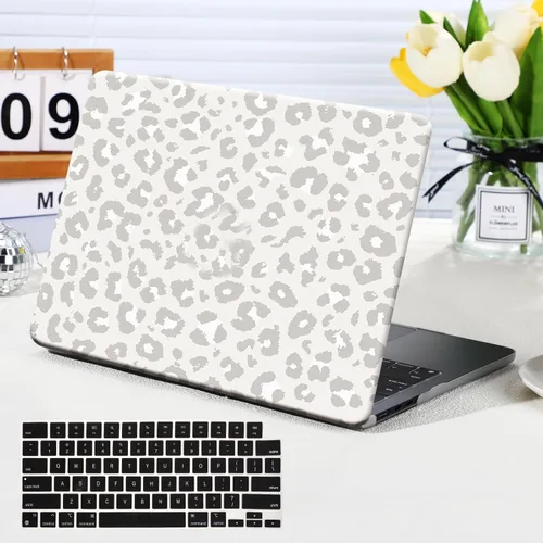 Vista 23 de Funut Funda para MacBook Pro de 13 pulgadas 2025 2024-2016 versión M2 M1 A2338 A2251 A2289 A2159 A1989 A1708 A1706, carcasa rígida de plástico