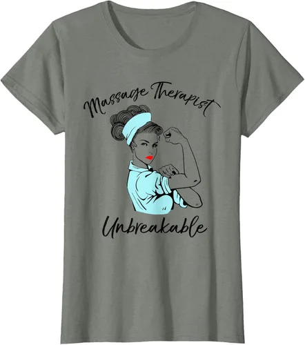 Vista 12 de Camiseta de masaje irrompible para terapeuta de masaje, Blanco, S