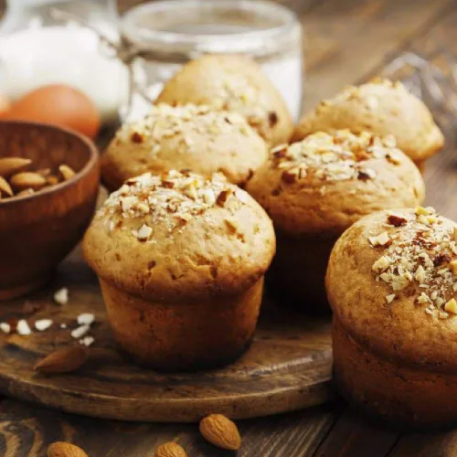 Vista 4 de Oh! Nuts Harina de almendras blanqueadas para hornear sin gluten, 1 libra. Sustituto de trigo a granel para macarons y galletas ricas en proteínas.