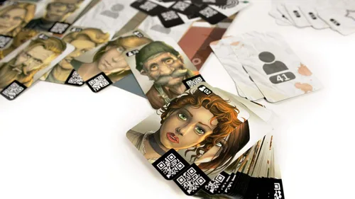 Vista 5 de Juego de mesa Crónicas del crimen Juego de misterio de asesinato Juego de investigación criminal Juego cooperativo para niños y adultos A partir