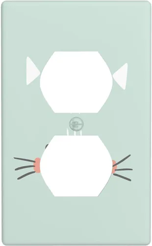 Vista 12 de Lindo Koala - Placa de interruptor de luz de 1 banda, placa de pared basculante individual, placa decorativa eléctrica GFCI para decoración