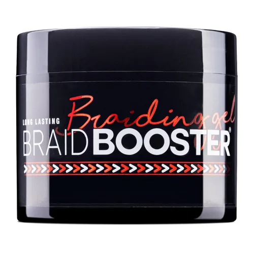Vista 8 de Style Factor Braid Booster - Gel para trenzar – Gel para el cabello con brillo fuerte y acondicionador con extracto de algas marinas, para trenzas