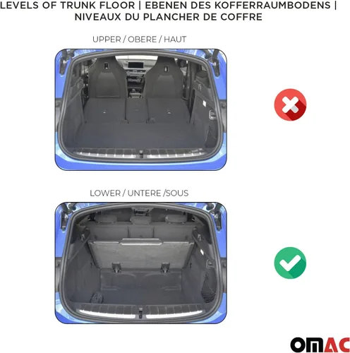 Vista 3 de OMAC Alfombrillas de carga prémium para Mini Cooper S 2014-2018 para todo tipo de clima resistentes