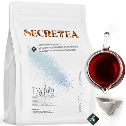 Vista 13 de Té suelto Pu-erh de cacao orgánico I POWERFUL Detox Immune I Heart & Digestion Support, paquete a granel de 12 oz Por T SECRETEA, Treasure Box