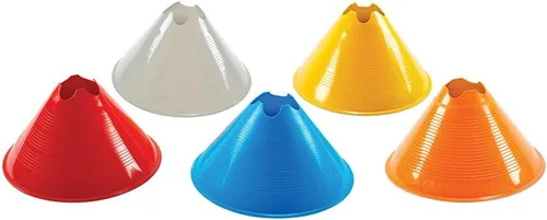 Vista 2 de Kwik Goal Jumbo Disc Cones, Pack of 12 Azul