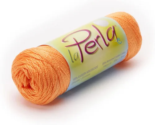 Vista 44 de LA Perla de Omega - Hilo Perle 100% algodón mercerizado ideal para ganchillo fino - Color: 01 - Blanco 601