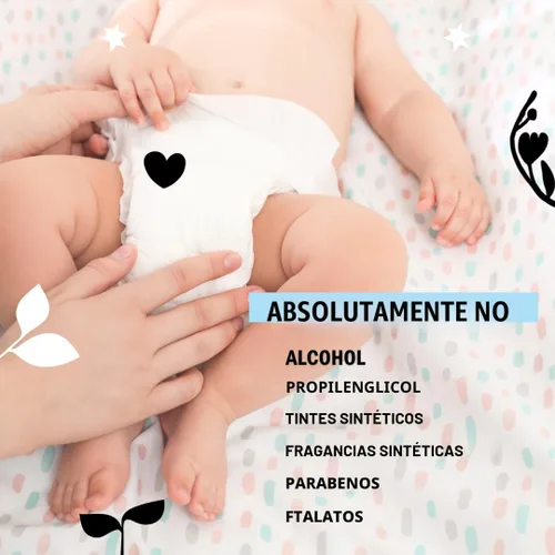 Vista 5 de Molly's Suds Toallitas limpias para bebés sensibles 99% de agua, a base de plantas, sin fragancia 384 toallitas en total (6 paquetes abatibles)