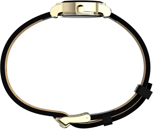 Vista 2 de Timex Cavatina - Reloj para mujer, esfera de nácar con caja dorada Negro