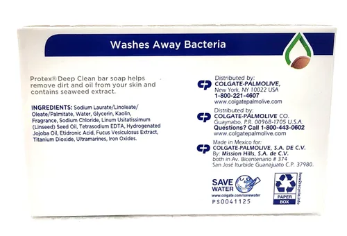Vista 4 de Protex Jabón Antibacteriano Contra Bacterias Limpieza Profunda 1 Bar
