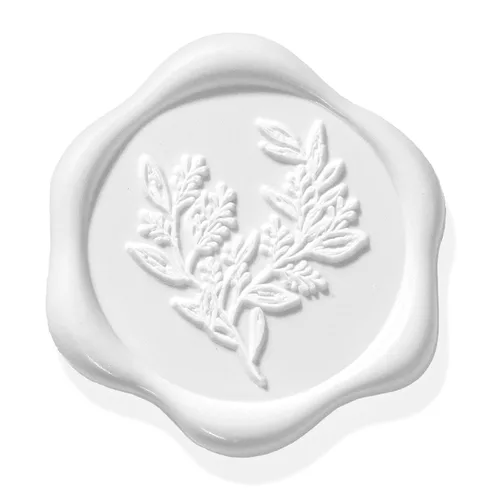Vista 22 de UNIQOOO Calcomanías de Sello de Cera - Calcomanías de Sello de Sobre de Invitación de Boda de Eucalipto, 50 Piezas Calcomanías Autoadhesivas Hoja