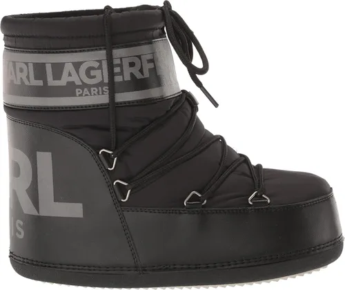Vista 6 de Karl Lagerfeld Paris Botines elevados de estilo pavan para mujer, estilo moderno, para uso diario