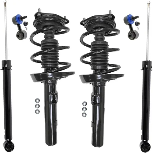 Vista 68 de Detroit Axle - Kit de puntales delanteros de 6 piezas para Ford Escape 2014-2019, 2 puntales y muelles helicoidales, 2 enlaces de barra