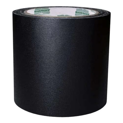 Vista 64 de BookGuard Cinta de reparación de encuadernación de alta calidad de 0.75 pulgadas, rollo de 15 yardas, color negro
