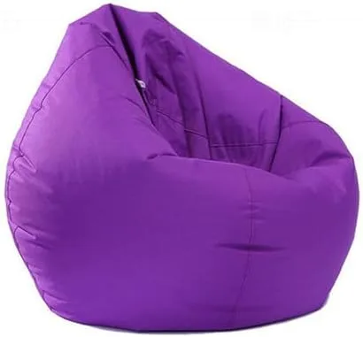 Vista 12 de Koolouispoper Lazy BeanBag - Sillas individuales para sofá sin relleno, color sólido, impermeable, Oxford, puf, puff puff para sofá tatami