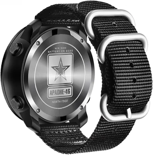 Vista 2 de NORTH EDGE Apache 50mm 46mm Outdoor Digital Watch for Men