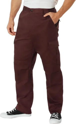 Vista 23 de Rothco: pantalones tácticos BDU – Pantalones cargo resistentes para senderismo al aire libre, EDC, uniforme de trabajo Uniforme de combate