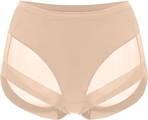 Vista 4 de Jtckarpu Cómodas bragas transparentes para mujer, tangas, ropa interior elástica suave con levantamiento de glúteos, tangas lindas, de malla