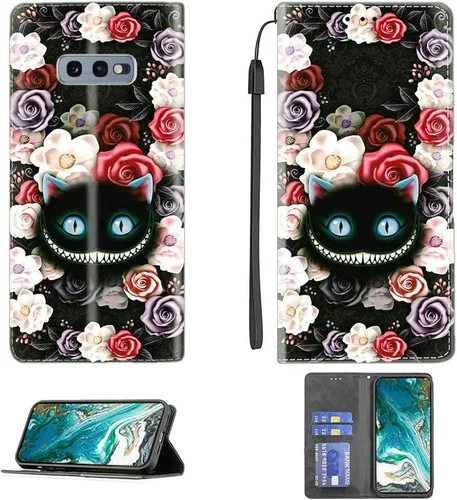 Vista 303 de jioeuinly ATT Motivate 2 - Funda compatible con ATT Motivate 2, funda con soporte abatible y cierre magnético DJS