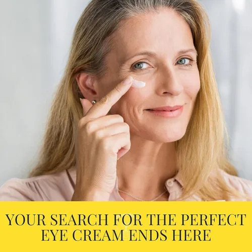 Vista 4 de Doppeltree Crema de cafeína para debajo de los ojos antienvejecimiento para hombres y mujeres, para arrugas, ojos hinchados y ojeras, iluminadora