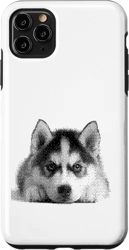 Vista 13 de Cute Siberian Husky for Dog Mom and Paw Parents Case for iPhone XR