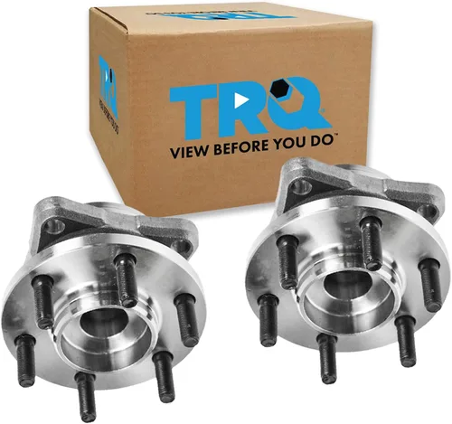 Vista 177 de Conjunto de rodamiento de rueda delantera de 2 piezas y buje TRQ Compatible con Pontiac Solstice 2006-2009 Saturn Sky 2007-2010