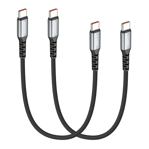 Vista 7 de Cable USB C a USB C, cable de carga rápida USB C a C de 240 W