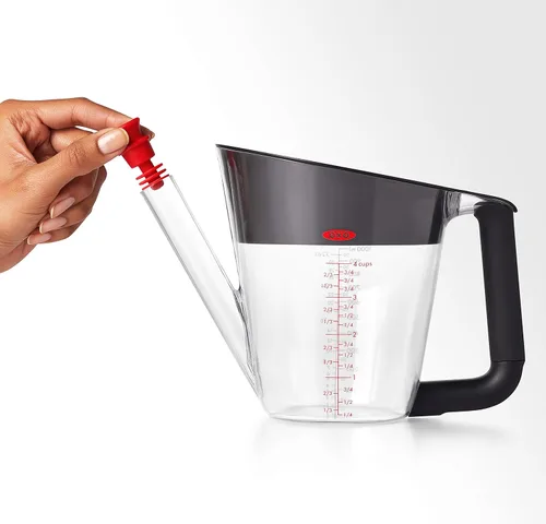 Vista 7 de OXO Good Grips - Separador de grasa de 4 tazas, plástico, talla única (paquete de 12)