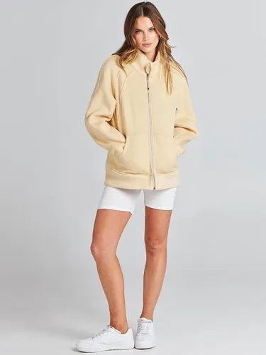 Vista 9 de Caracilia Sudaderas de gran tamaño para mujer, de manga larga, con cremallera, a la moda, a la moda, chamarras, ropa cómoda