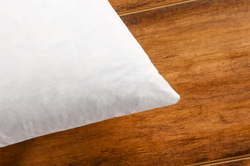 Vista 6 de JA COMFORTS Relleno de almohada de plumón de ganso de 28 x 28 pulgadas (juego de 1), relleno de plumón de 5%, alto peso, funda de algodón de 250