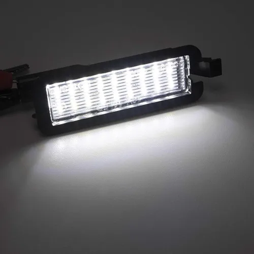 Vista 6 de Cargador LED de placa de matrícula para 2015-2023 D0dge Charger y Challenger Chrysler 300 Pacifica Compass Xenón Blanco LED Luces de matrícula OEM #