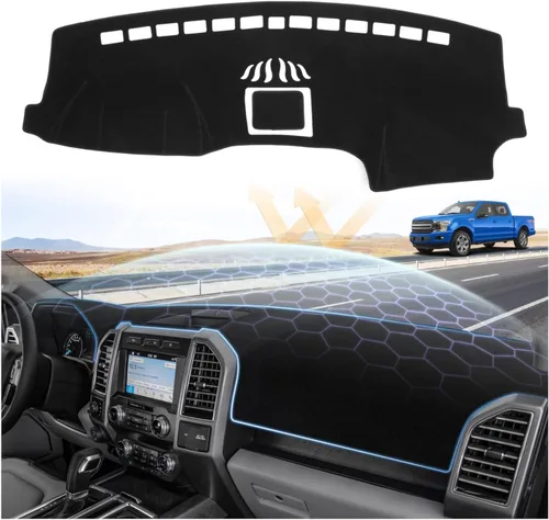 Vista 12 de Sunsdrew - Cubierta de salpicadero para Dodge Ram 1500 2500 3500 2010-2018
