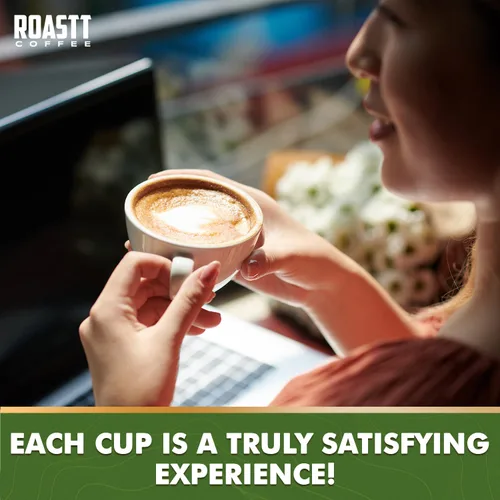 Vista 6 de Cápsulas de café de coco orgánico para cafeteras compatibles con Keurig K Cup, cápsulas de café de coco orgánico con cafeína de tostado medio