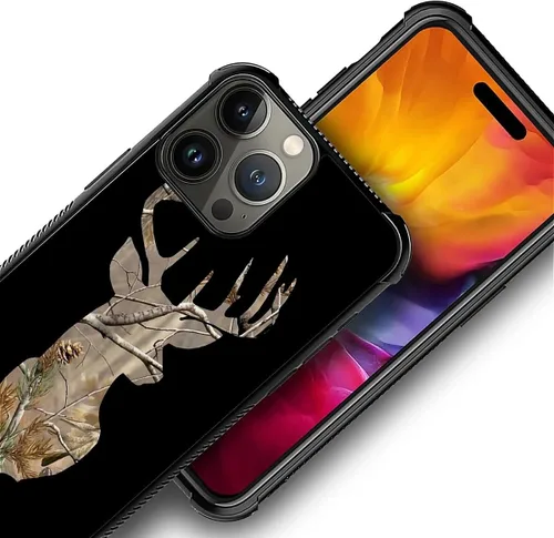 Vista 19 de Funda compatible con iPhone 15, diseño de elefantes africanos, diseño increíble a prueba de golpes, antiarañazos, carcasa trasera de policarbonato