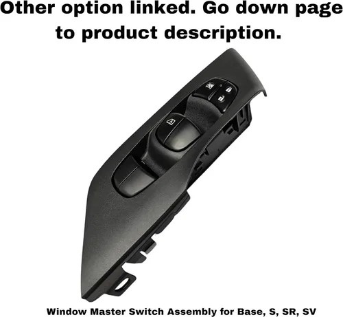 Vista 2 de Interruptor maestro de ventana para Nissan Altima Sedan Base, S, SR, SV 2013-2018 Nissan Altima Sedan Base, S, SR, SV 2013, 2014, 2015, 2016, 2017