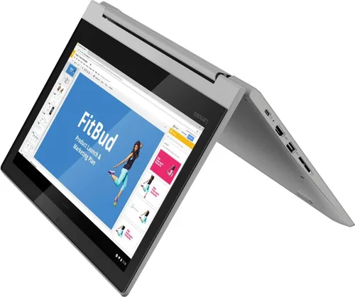 Vista 4 de Lenovo Chromebook Flex 3 2022, pantalla táctil HD 2 en 1 de 11.6 pulgadas para portátiles de negocios y estudiantes, CPU MediaTek MT8173C, 4 GB