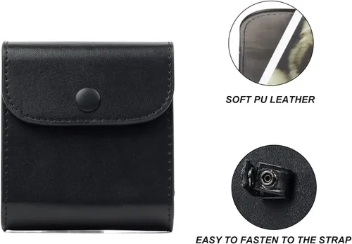 Vista 3 de SQ - Funda fotográfica para cámara instantánea Fujifilm Instax Negro