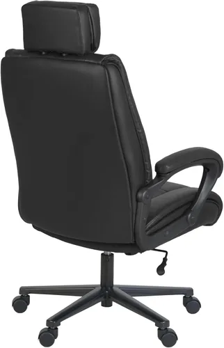 Vista 5 de Romig DuraForce - Silla de oficina grande y alta, 400 libras, silla de escritorio ejecutiva resistente con asiento extra ancho, respaldo alto, silla