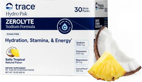 Vista 5 de Trace Minerals ZeroLyte - Mezcla de bebidas con electrolitos, cítricos