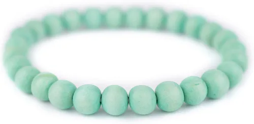 Vista 22 de Pulsera de cuentas de madera