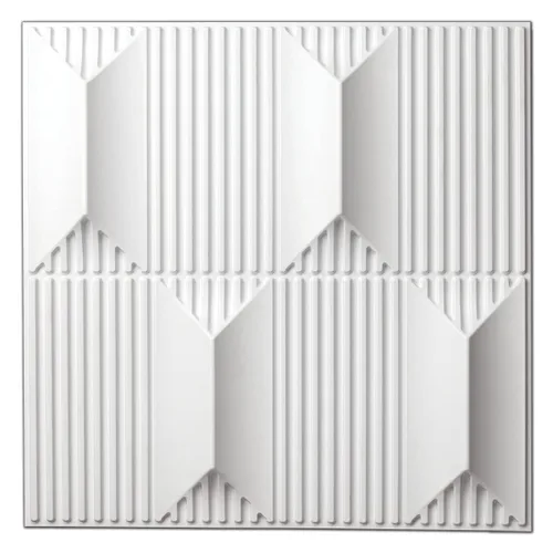 Vista 9 de Art3dwallpanels Panel de pared 3D de PVC para decoración de pared interior, 19.7 x 19.7 pulgadas, paneles de pared 3D de PVC, paneles de pared