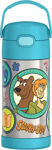 Vista 8 de THERMOS FUNTAINER Botella de agua con pajita, 12 onzas, Avengers