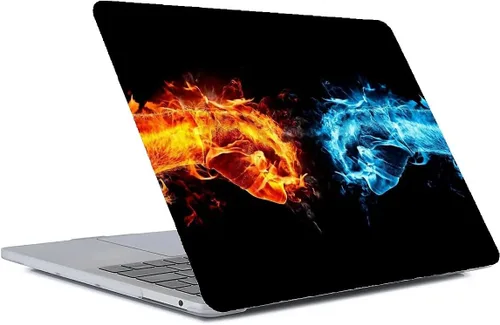 Vista 8 de Funda rígida de plástico compatible con MacBook Air de 13 pulgadas 2020 2021 M1 A2337 A2179 A1932, carcasa rígida de plástico para Mac Air 13