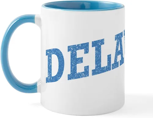 Vista 33 de CafePress Delaware (DE) Euro Mug Taza de café de cerámica de 11 oz (11.0 fl oz)